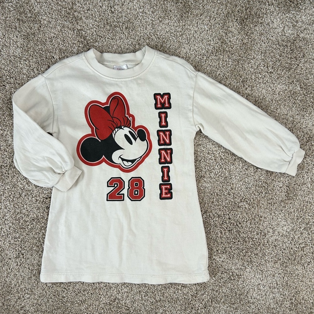 Disney Minnie Mouse sweatshirt dress
